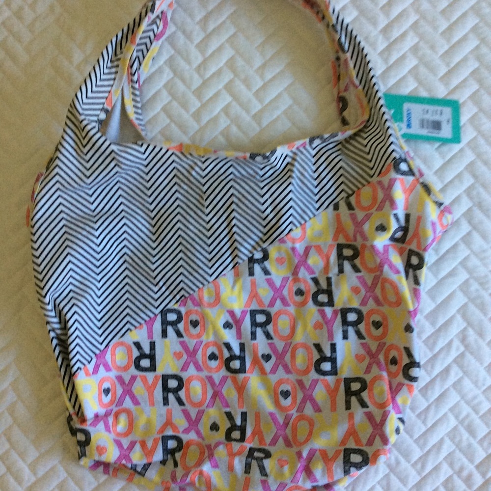 Roxy cloth shoulder bag